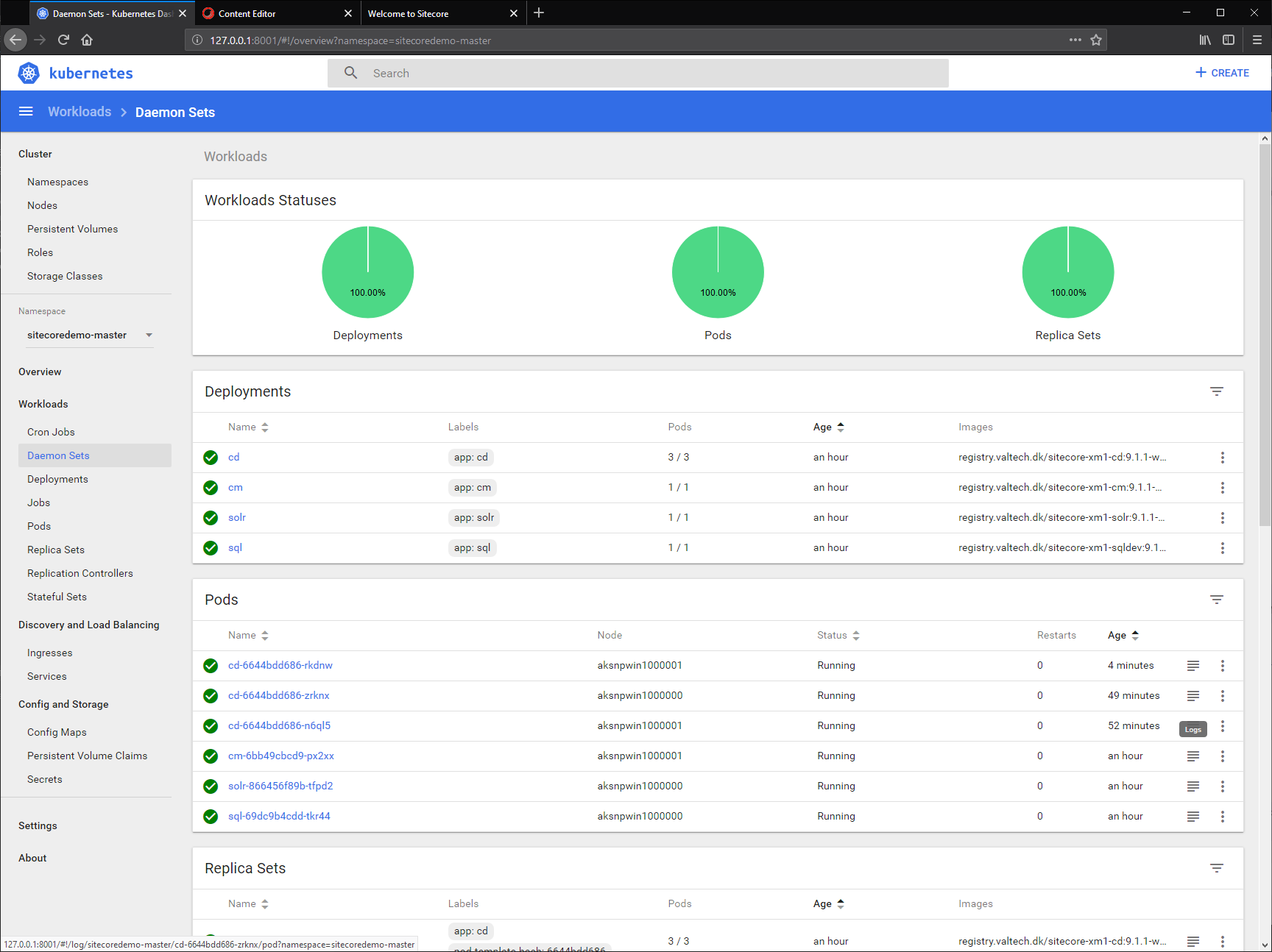 Sitecore on Kubernetes